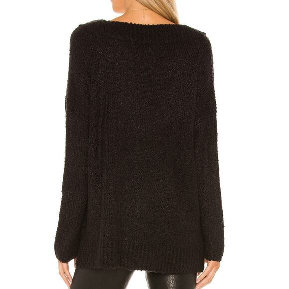New! Jack by BB Dakota Women's Cozy V-Neck Super Soft Knit Relaxed Fit Sweater - Picture 3 of 7